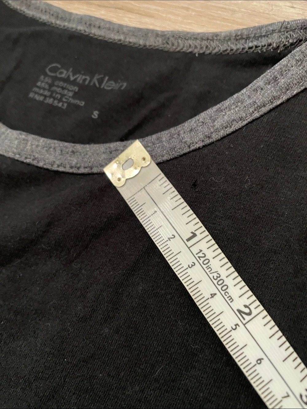 Calvin Klein bling logo baby tee size small